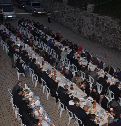 Soğukpınar Beldesinde iftar coşkusu